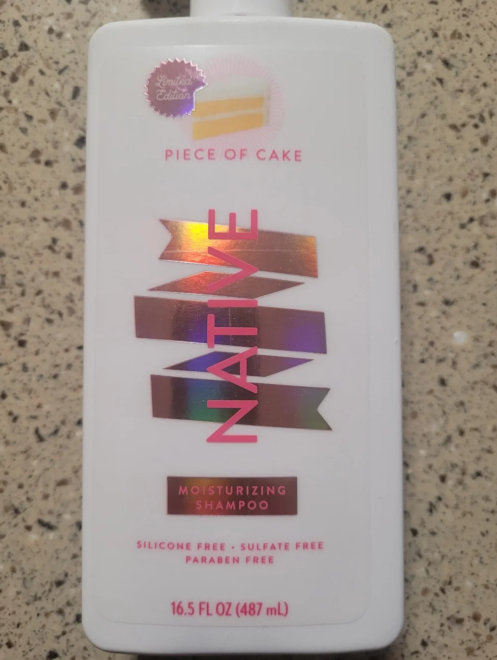 Lot Of 2 Native Limited Edition Piece of Cake Shampoo & Conditioner 16.5 Oz Each